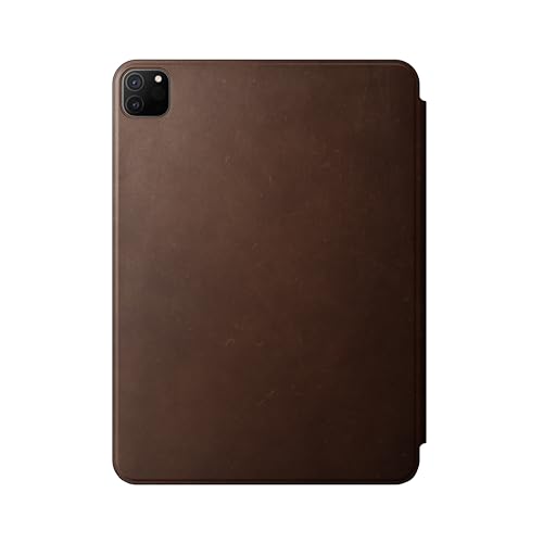 NOMAD Modern Leather Folio iPad Pro 11" (4th Gen) Brown