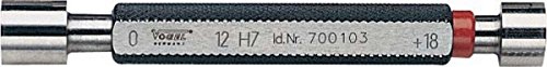 Endsteckerlehre DIN 2245, zylindrische Muster, Spezialstahl gehärtet, 2,8 mm Toleranz H7