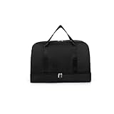 Reisetaschen, Tragetaschen for das Fitnessstudio, tragbare Trolley-Taschen for Damen (Color : Black, Size : 50x32x25cm)