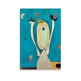 OqcEha Joan Miro Surrealismus-Poster, Metamorphose, Raum, ästhetischer Druck, Kunst, Wandgemälde, Leinwand, Geschenke, moderne Schlafzimmer-Dekoration, 50 x 75 cm