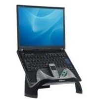 Fellowes Smart Suites Laptop Riser - Notebook-Ständer mit USB-Hub (4 Ports) - Grau, Schwarz (8020201)