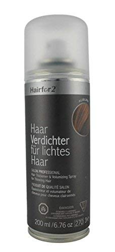 Hairfor2 Haarverdichtungsspray gegen lichtes Haar (200ml, Kastanienbraun)