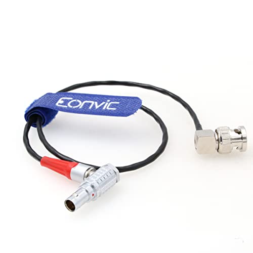 Eonvic 0B BNC-Kabel für ARRI Alexa, rechtwinklig, 5-polig auf BNC Ambient Lockit, Timecode-Geräte
