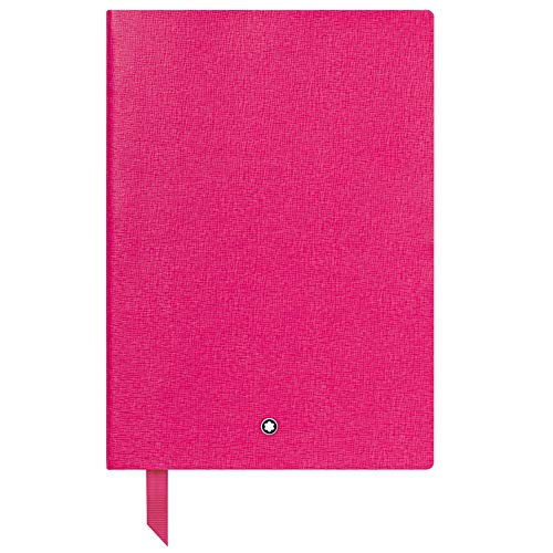 Montblanc Notebook 116520 Fine Stationery #146 – Liniertes Notizbuch aus Leder mit Softcover in DIN A5 – Farbe: Pink – 192 Seiten