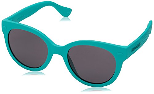 Havaianas Mädchen NGOLDNHA/S Y1 QPP 47 Sonnenbrille, Türkis (Turquoise/Grey)
