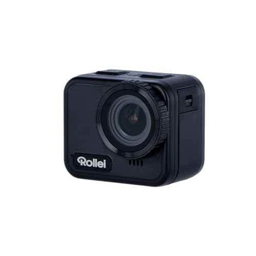 Rollei Actioncam 9s Cube: Brillante 4K Action, Wasserdicht bis 21m, Mini-Design, Touchscreen & Bildstabilisierung für ultimative Abenteuer