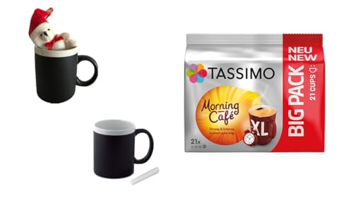 Morning Café XL Genieße den neuen TASSIMO Morning Café in beliebter XL Bechergröße und profitiere vom Big Pack mit 21 Getränken plus