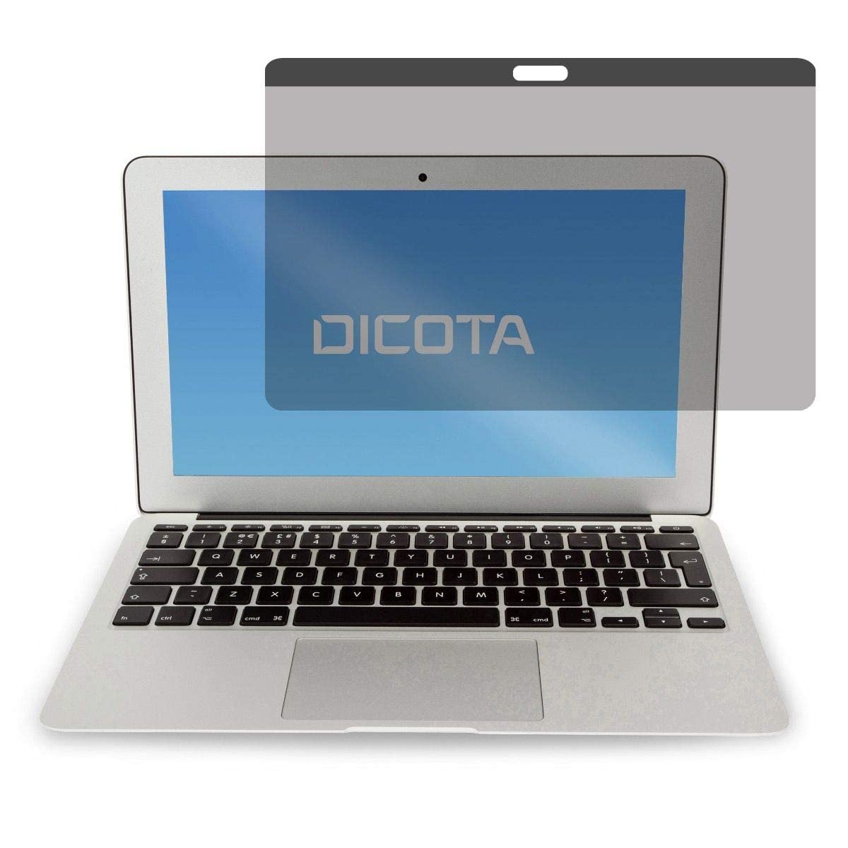 Dicota Screen Overlay Secret 2-Way - Displayfolie für MacBook Air 13 / Pro 13 / Pro Retina 13 (2012-2016), magnetisch, Transparent
