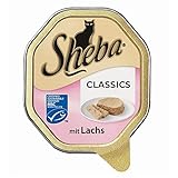 Sheba Schale Classics mit Lachs 36x 85g