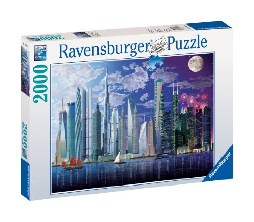 Ravensburger 16632 - Die höchsten Gebäude der Welt - 2000 Teile Puzzle