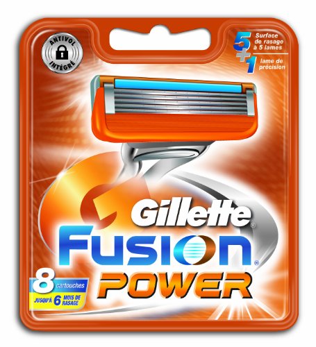Auslaufmodell Gillette 80201238 – Fusion Power Rasierklingen 8