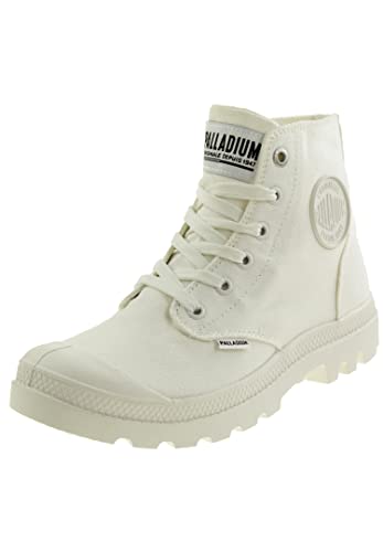 Palladium Unisex Pampa HI Monochrome Sneaker, Star White, 42 EU
