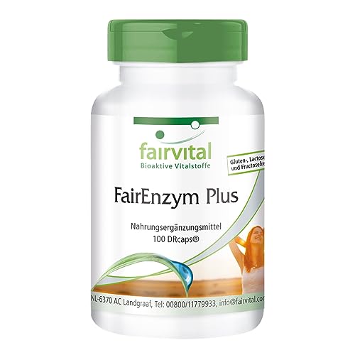 FairEnzym Plus - Multi Enzym Komplex - HOCHDOSIERT - 100 DRCaps™