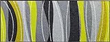 Erwin Müller Fußmatte Saarburg, Schmutzfangmatte, Sauberlaufmatte - rutschfest, langlebig, pflegeleicht, für Fußbodenheizung geeignet, ca. 7 mm Höhe - grün Größe 70x190 cm