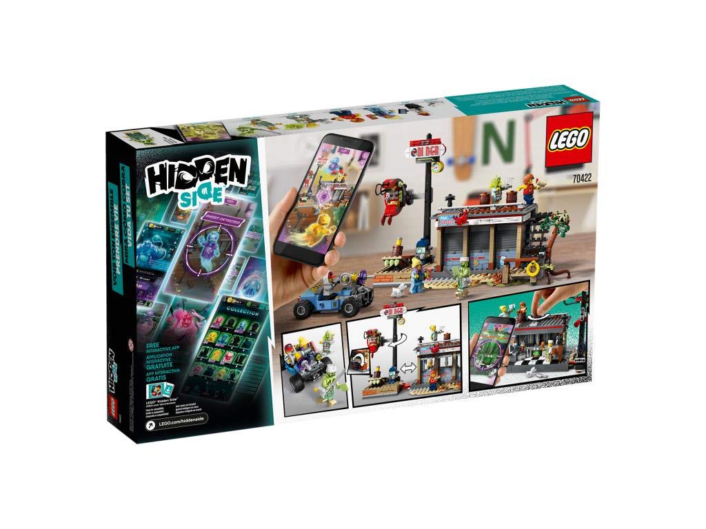 LEGO Hidden Side 70422 Angriff auf die Garnelen-Hütte, Spielzeug für Kinder mit Augmented Reality Funktionen