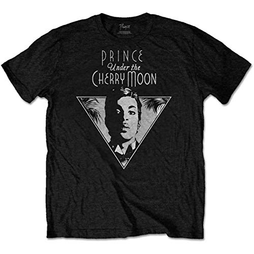 Prince Herren Under The Cherry Moon T-Shirt, Schwarz (Black Black), X-Large