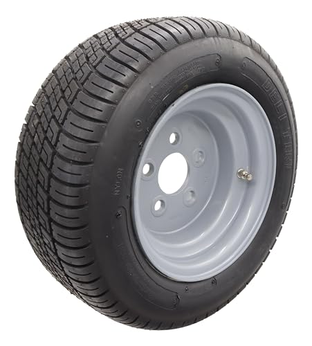 Komplettrad Reifen 195/50 B10 18x8.0-10 5 x 112 ET-4 750kg 6.00x10 Anhänger Trailer Deli Tire