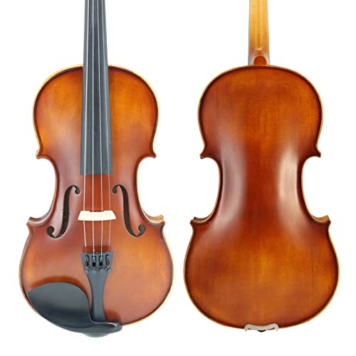 PECY Anfänger Ahorn Akustische Geige In Voller Größe Schüler Geigen 1/8 1/4 1/2 3/4 4/4 W/Fall BowStrings Geige (Color : 3/4)