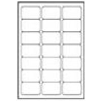 Avery - Adressetiketten - weiß - 63,5 x 38,1 mm - 840 Etikett(en) (40 Bogen x 21) (L7160-40)