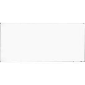 Whiteboard 2000 MAULpro, weiß emailliert, Rahmen alusilber, 1200 x 2400 mm