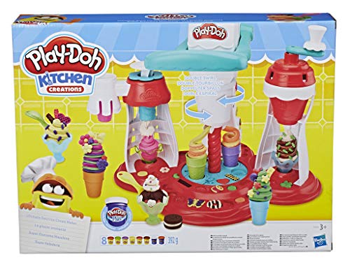 Play-Doh Super Eiscreme Maschine, Knete für fantasievolles und kreatives Spielen