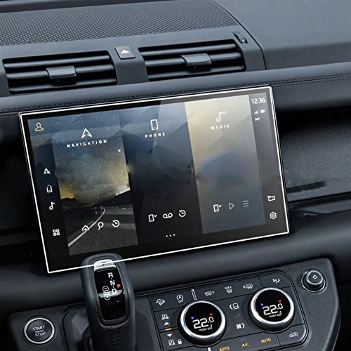 MSRAO Für Land Rover Für Defender 90 110X 2022 Autonavigations-Displayschutz Schutzfolie Aus Gehärtetem Glas Autoinnenraumaufkleber Zubehör