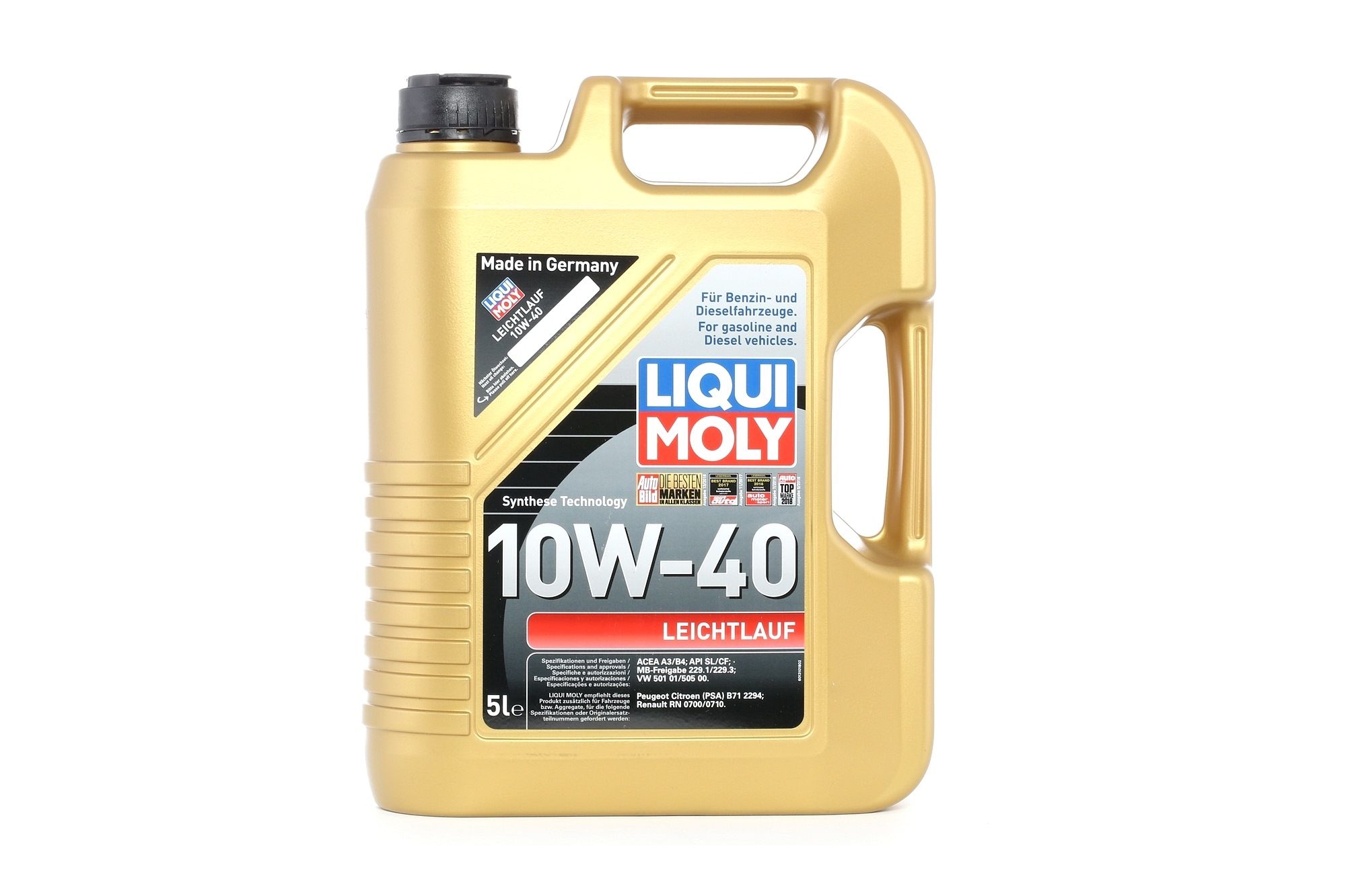 Liqui Moly Leichtlauf 10W-40 Motoröl , 5 Liter