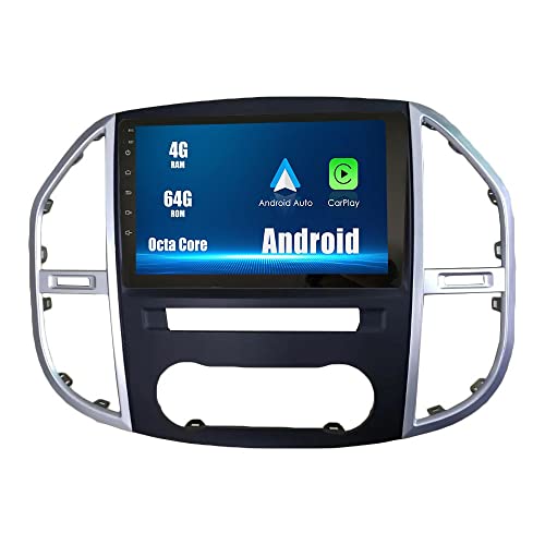 Android 10 Autoradio Autonavigation Stereo Multimedia Player GPS Radio 2.5D Touchscreen fürBenz Vito 2016