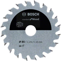 Bosch Standard for Wood - Kreissägeblatt - für Holz - 85 mm - 20 Zähne