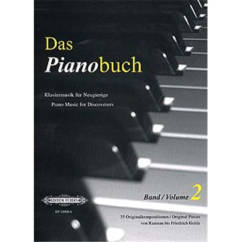'' Edition Peters - Das Pianobuch Volume 2, Partitionen für Klavier, für Anfänger [Deutscher Sprache]