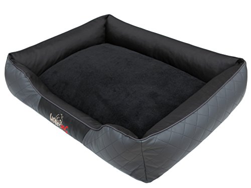 Hobbydog R1 CEEGRA6 Dog Bed Cesarean Exclusive R1 65X52 cm Graphite-Black, S, Multicolored, 2 kg