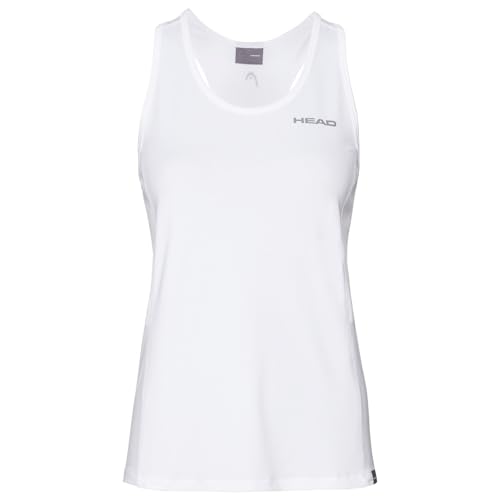 HEAD Damen CLUB Tank Top W T-shirts, white, XL