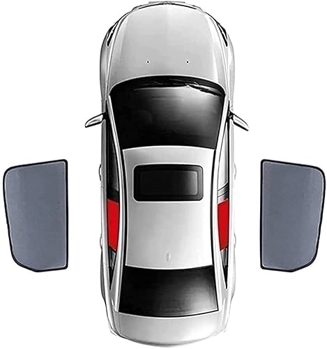 Auto-Seitenfenster-Magnet-Sonnenschutz für BMW X1 E84 2008-2015 Privacy Uv-Schutzabdeckung Netz Anti-MüCken-Atmungsaktives Einfache Installation Schwarz ZubehöR