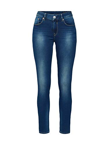Herrlicher Damen Super G Denim Powerstretch Slim Jeans, Blau (Easy Blue 084), 44 (Herstellergröße: 32)