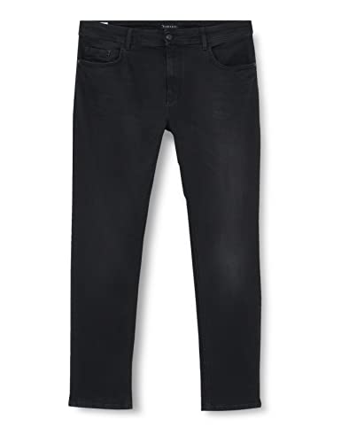 Sisley Herren Trousers 4V2USE00O Jeans, Black Denim 800, 30