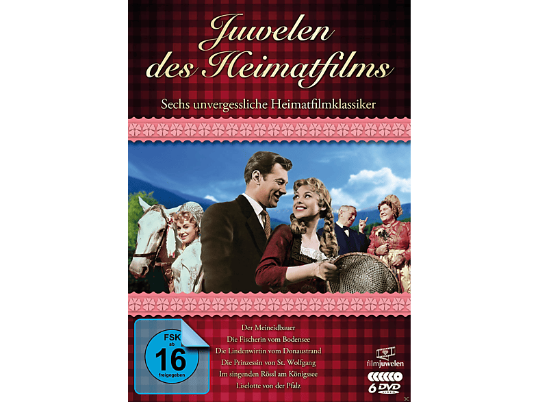 Juwelen des Heimatfilms: Sechs unvergessliche Heimatfilmklassiker DVD
