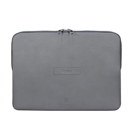 Tucano - Today Sleeve, Schutzhülle für Laptop 15,6 Zoll, kompatibel mit MacBook Pro 16 Zoll, PC-Schutzhülle aus Kunstleder, Memory-Schaum