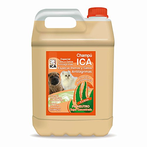 Ica-Tränen-chpg24 Shampoo mit Aloe Vera für Hunde und Katzen
