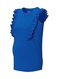 ESPRIT Damen Nursing Sleeveless T-Shirt, Blau-441, M