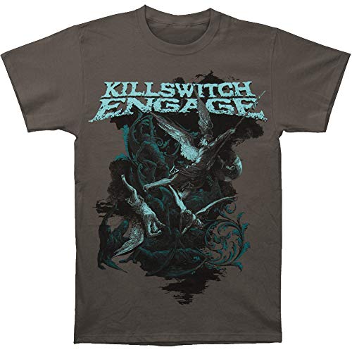 Bravado Herren T-Shirt Killswitch Engage - Battle, Gr. Small (Herstellergröße: Small), Grau