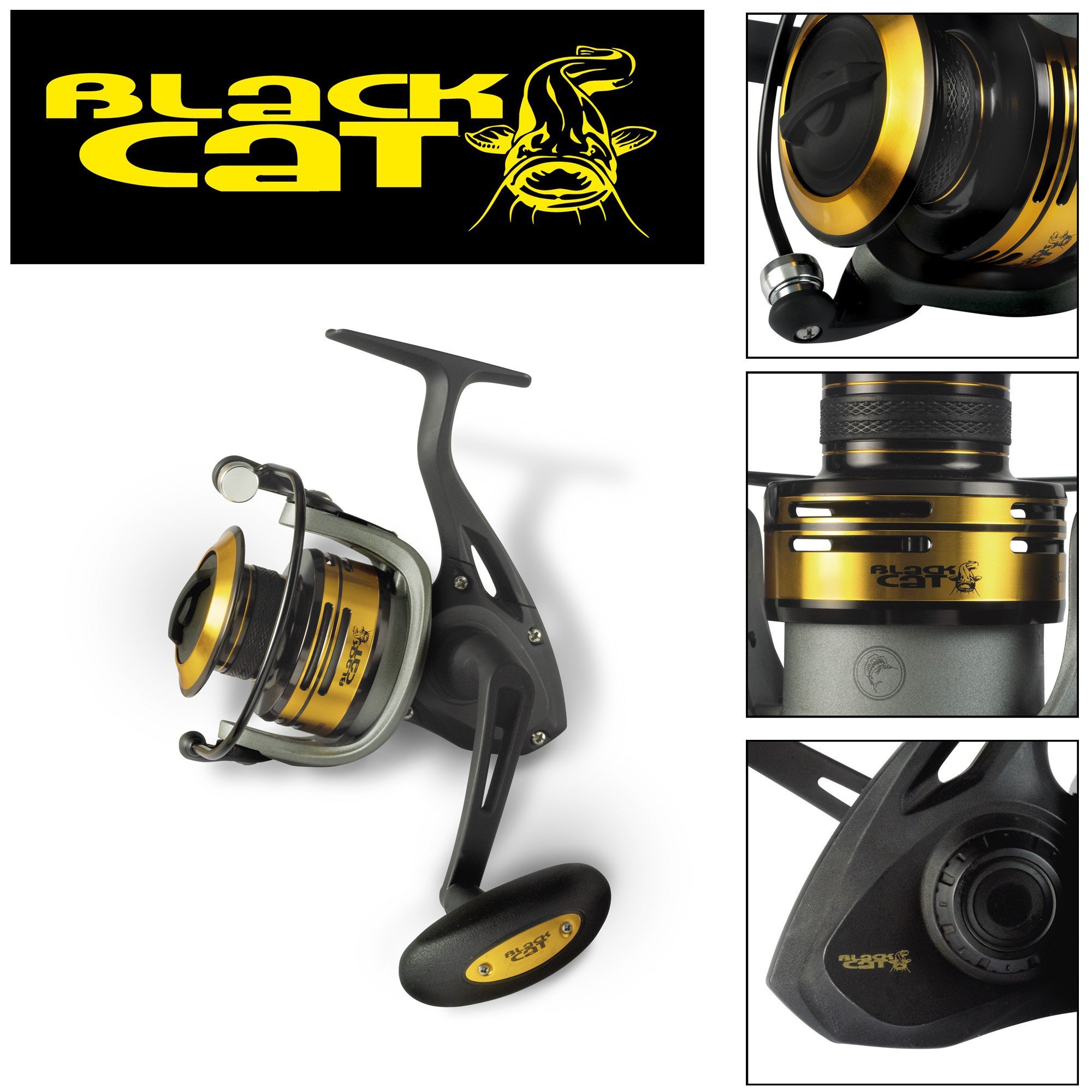 Black Cat 345040 Passion Pro FD Frontbremsrolle, Standart, One Size