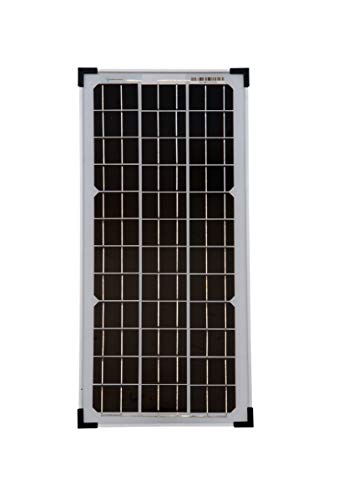 solartronics Solarmodul 25 Watt Mono Solarpanel Solarzelle Photovoltaik 90554
