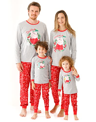 Peppa Pig Christmas Family Pyjamas Erwachsene Baby Kleinkindkinder XL