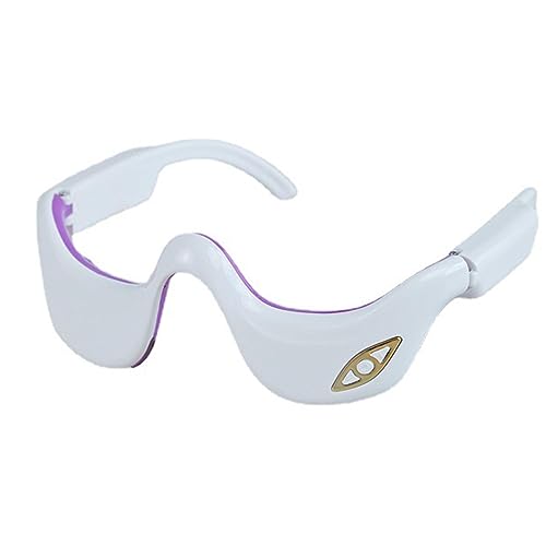 Augenmassagegerät, Massagemodi, wiederaufladbares USB-Augenmassagegerät, vibrierendes Unteraugenmassagegerät, High-Tech-Augenmassagegerät, Temperatur-Wärme-Augenheizkissen für trockene Augen zur Entsp