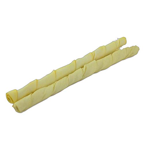 Bravo Premium Käse Twist-Stick Hunde Snacks (80 Stk/Pkg) (25cm) (kann variieren)
