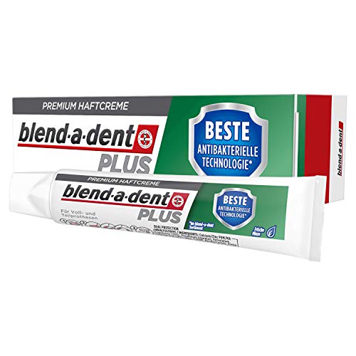 Blend-a-dent Plus Beste antibakterielle technologie Premium-Haftcreme, 12er Pack (12 x 40 g)