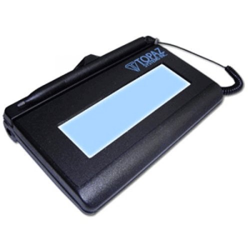 Topaz t-lbk462-b-r 1 x 5 Backlit LCD Serial Signature Capture Pad – Serial RS232 Anschluss