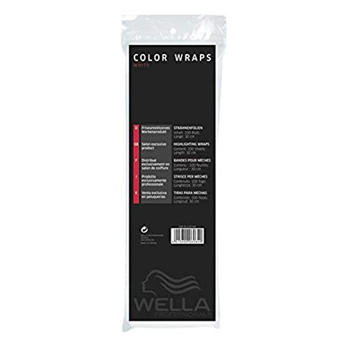 Wella Professionals Color Wraps Strähnenfolien 30cm, je 100 Stk. gold und weiß, 140 g