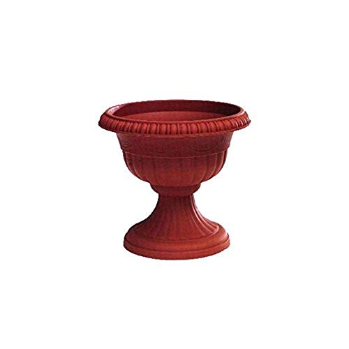 Vase Fuß hoch aus Kunststoff. Design von Formen Kuriertasche und elegante, eignet sich als hervorragendes Möbelstück ist in Innen die externe.