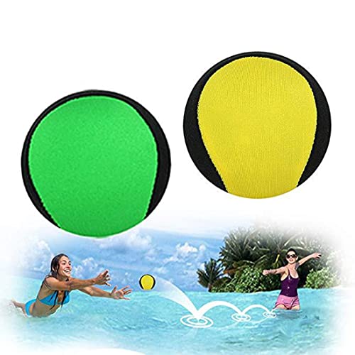 Airoads Wasserball Spielbälle Hand-Stressabbau Ball 2 Pack, Wasserspringball für Schwimmbad, Strand, Meer und Outdoor-Aktivitäten